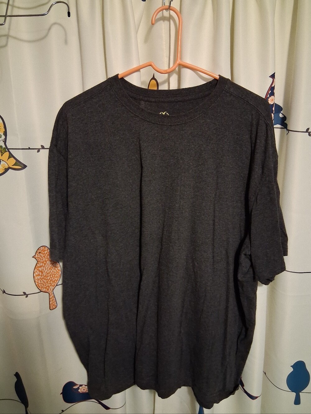 Blue Mountain Classic Men's Crew Neck T-Shirt - Charcoal Size 2X